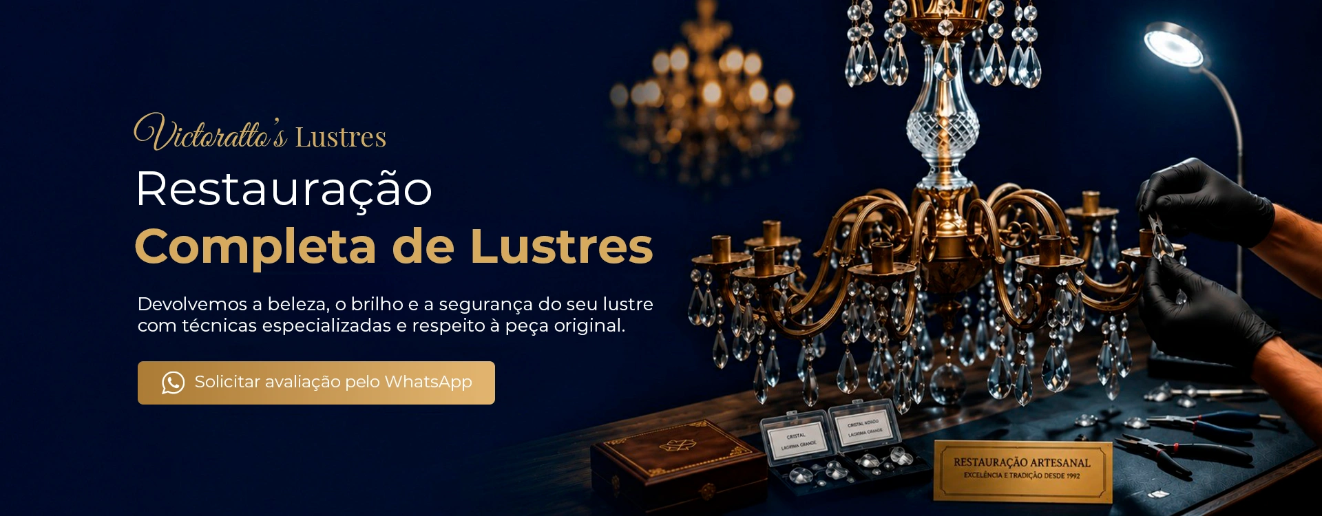 Restauração Completa de Lustres